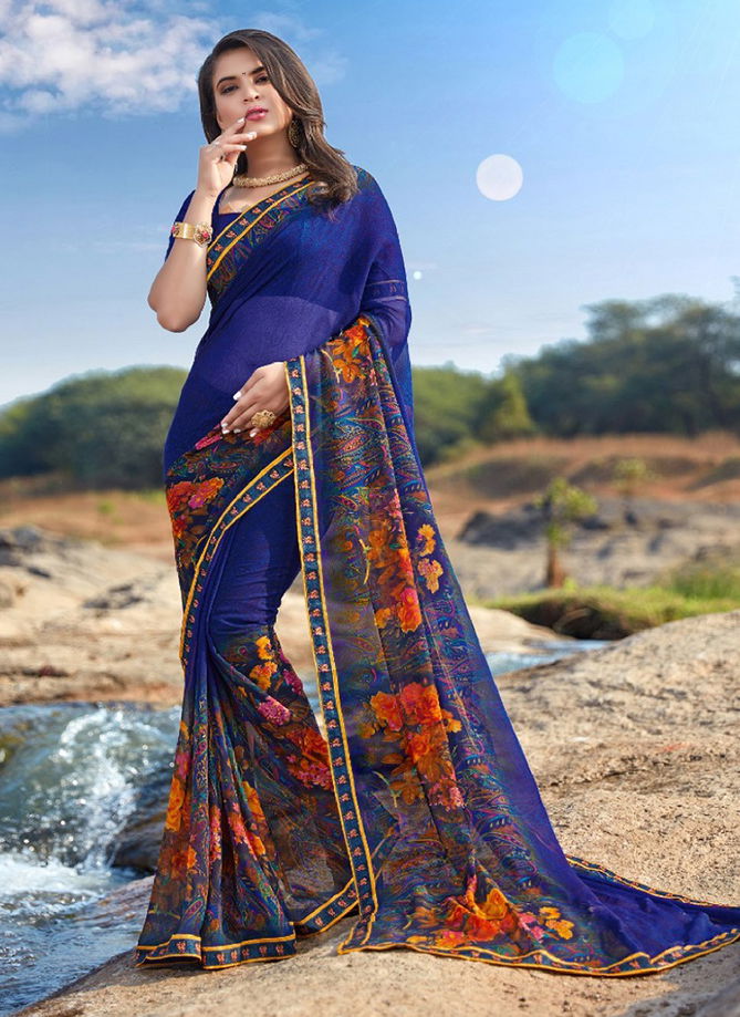 Radha Rani Printed Sarees with Beautiful Exclusive Border 